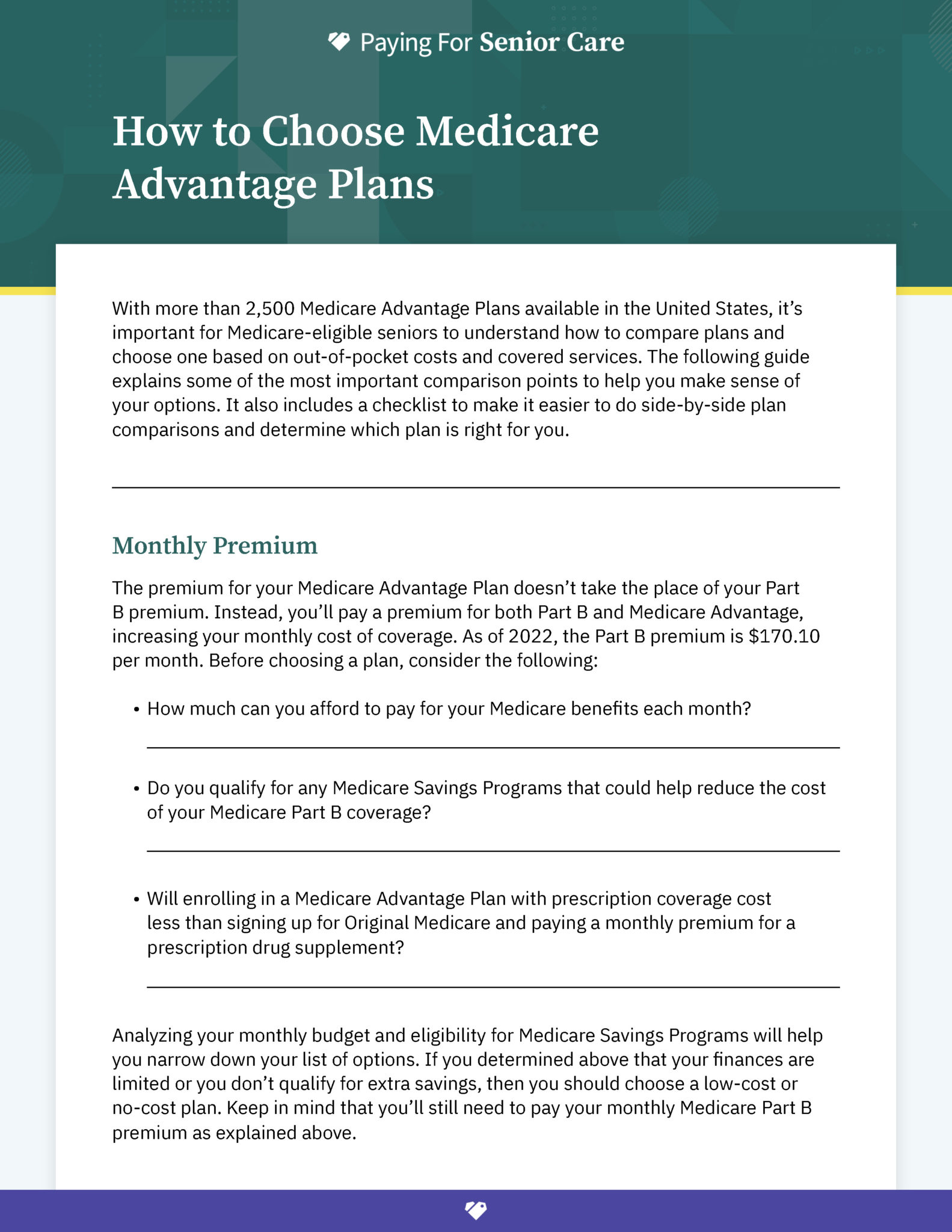 Medicare Advantage Plans in West Virginia