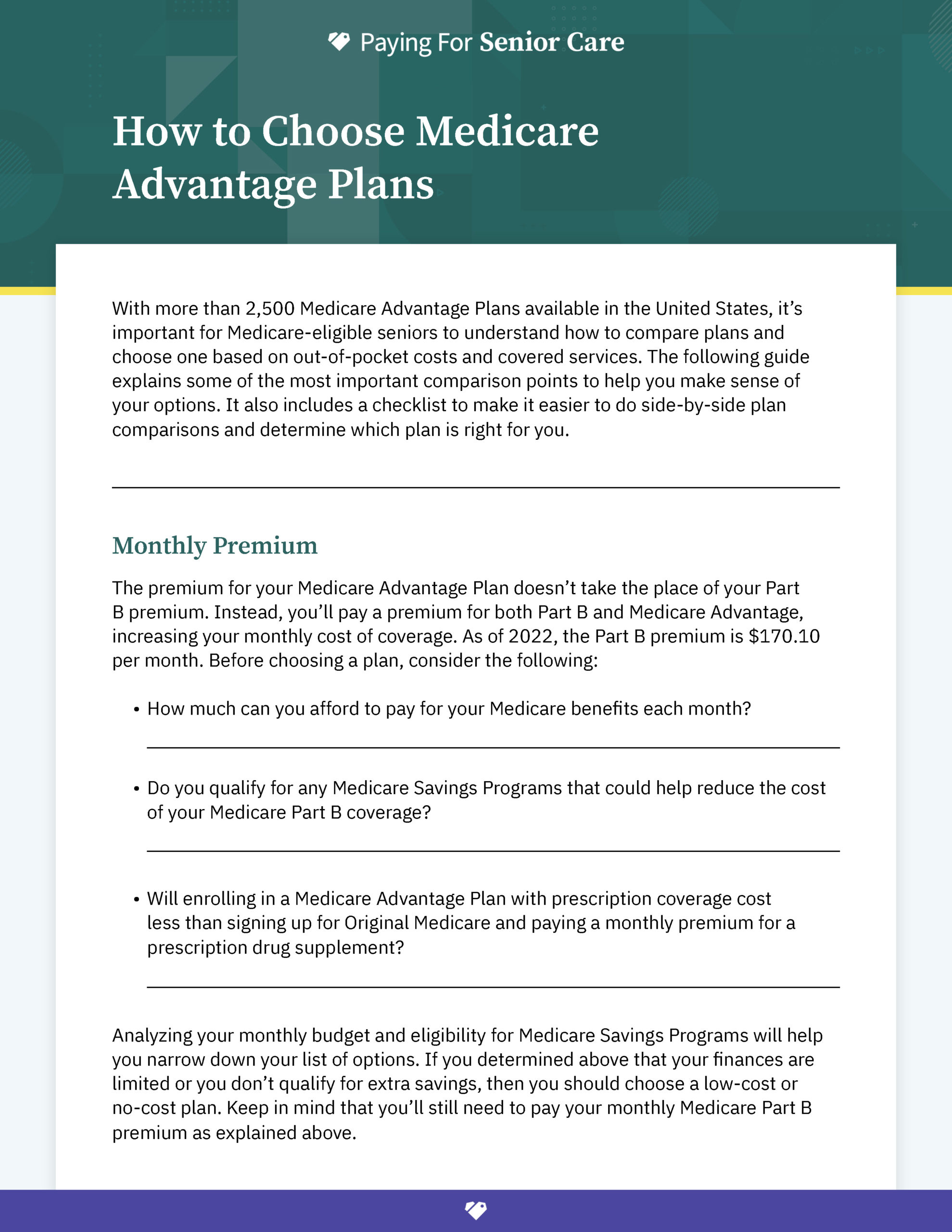 Medicare Advantage Plans in Maine